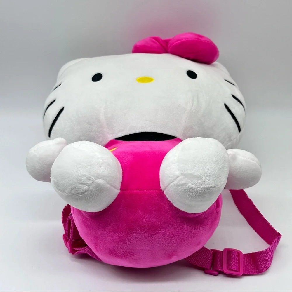Hello Kitty 14-inch Sanrio Kid’s Women’s Plush Backpack
